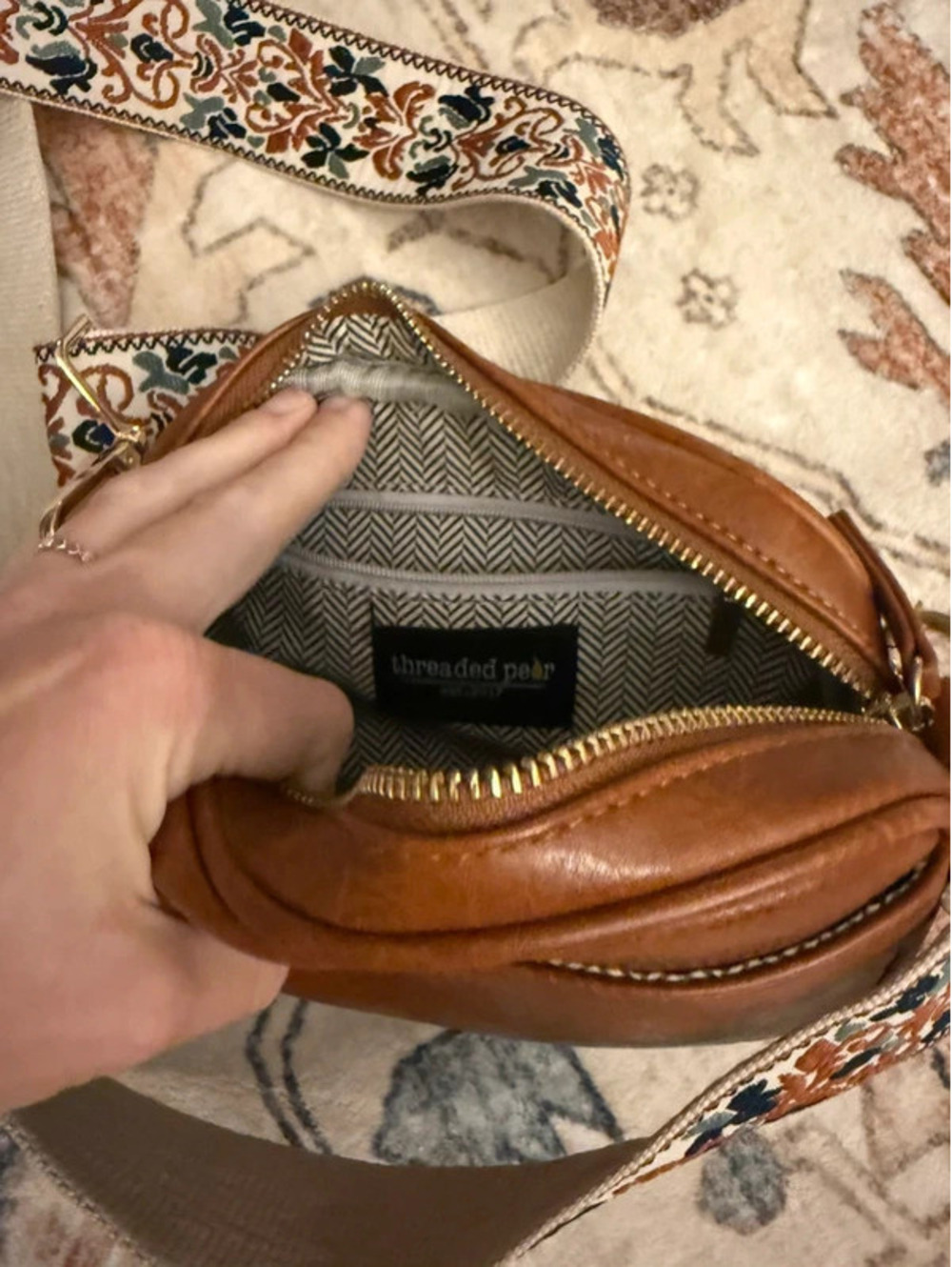 Threaded Pear Purse View 2